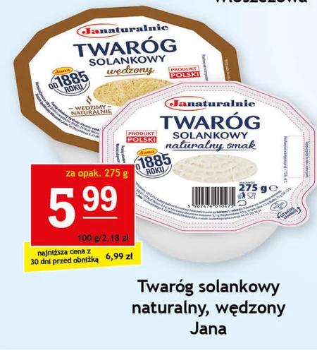 Twaróg Janaturalnie