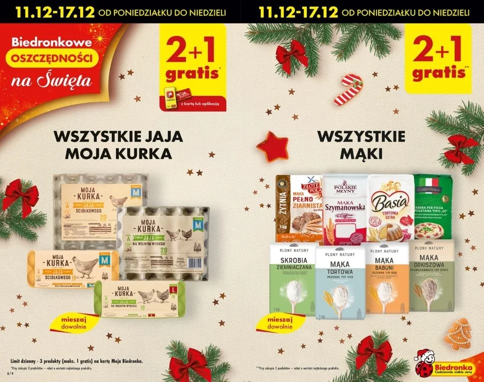 Biedronka oferuje gratisowe produkty!