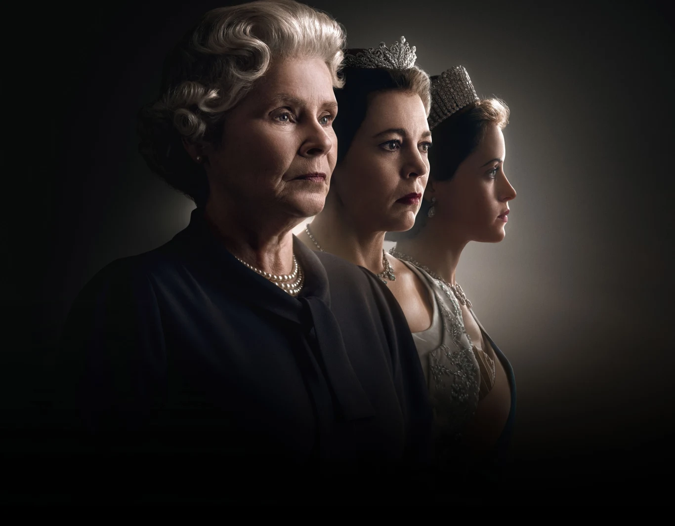 Twarze Elżbiety II: Imelda Staunton, OLivia Colman i Claire Foy