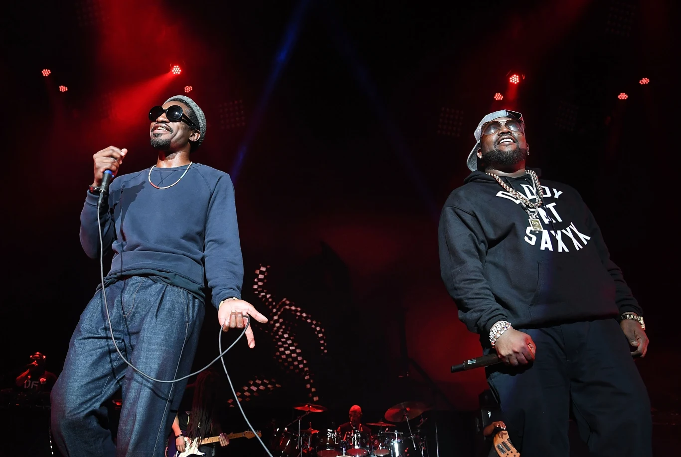 Andre 3000 i Big Boi jako OutKast w 2016 roku