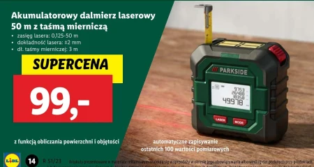 Dalmierz laserowy Parkside