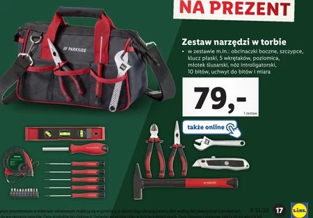 Zestaw narzędzi Parkside