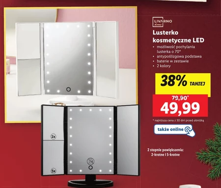 Lusterko kosmetyczne Livarno