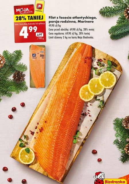 Filet z łososia Marinero