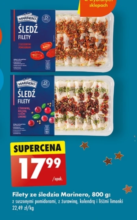 Filety śledziowe Marinero