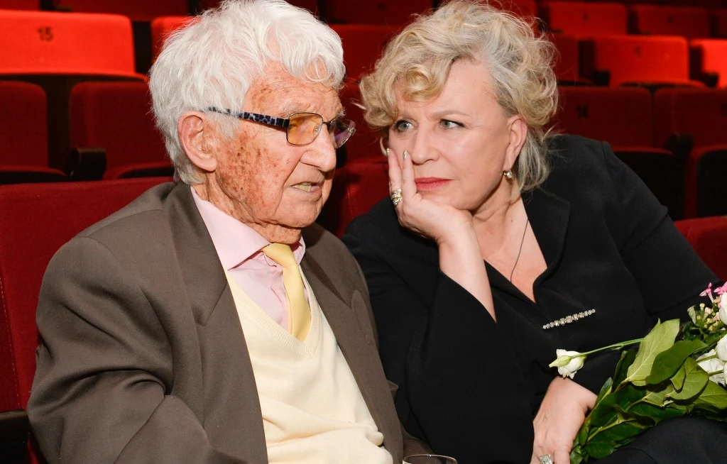 Witold Sadowy i Krystyna Janda