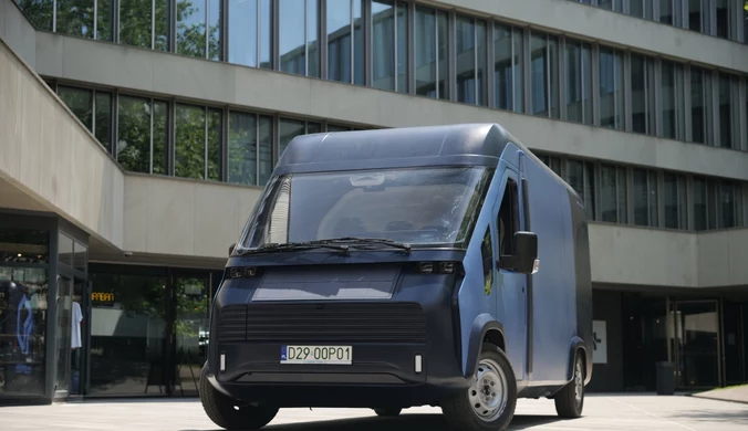 eVanPL - polski elektryczny samochód dostawczy z Innovation AG, stworzony w ramach konkursu NCBR