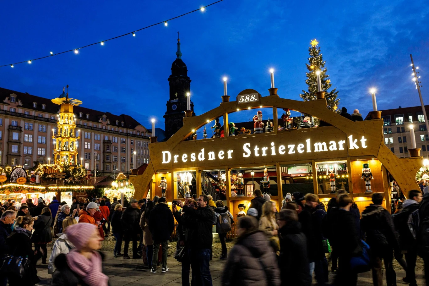 Jarmark w Dreźnie jest jednym z najstarszych w Europie