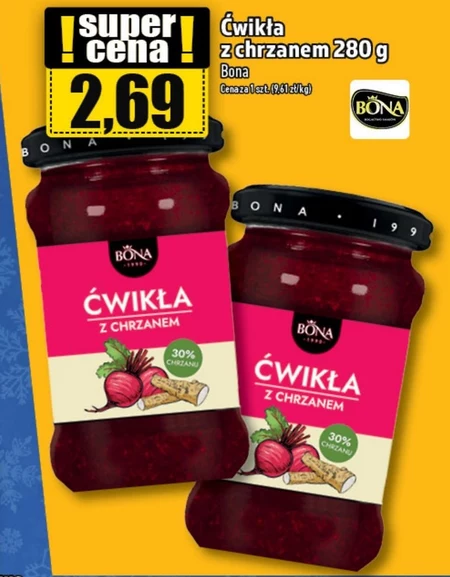 Ćwikła z chrzanem Bona