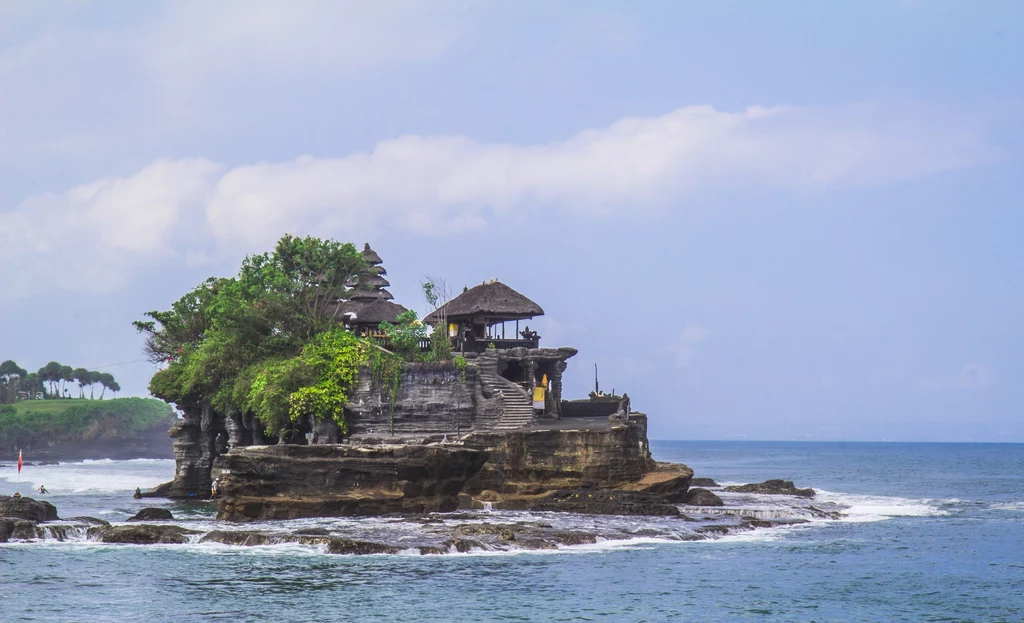 Świątynia Tanah Lot na Bali.