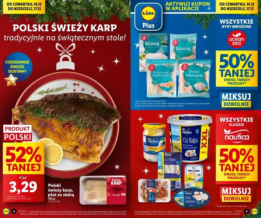 Lidl oferuje promocję na karpia!