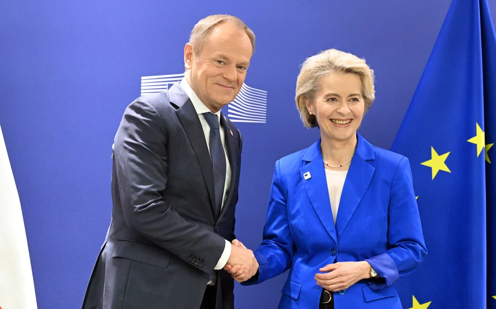 Ursula von der Leyen po spotkaniu z Donaldem Tuskiem potwierdziła, że Unia Europejska do końca roku przekaże Polsce 5 mld euro zaliczki na odejście od węgla i walkę ze zmianami klimatu