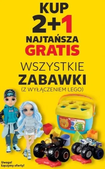 Kaufland oferuje zabawki w gratisie! Kaufland oferuje zabawki w gratisie!