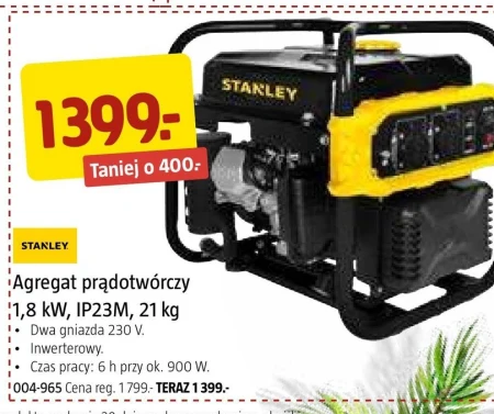 Agregat prądotwórczy Stanley