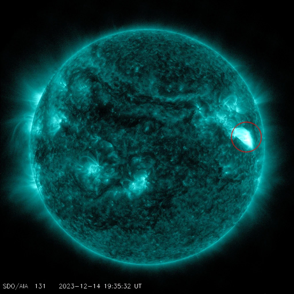 To najpotężniejszy wybuch na Słońcu od 6 lat.