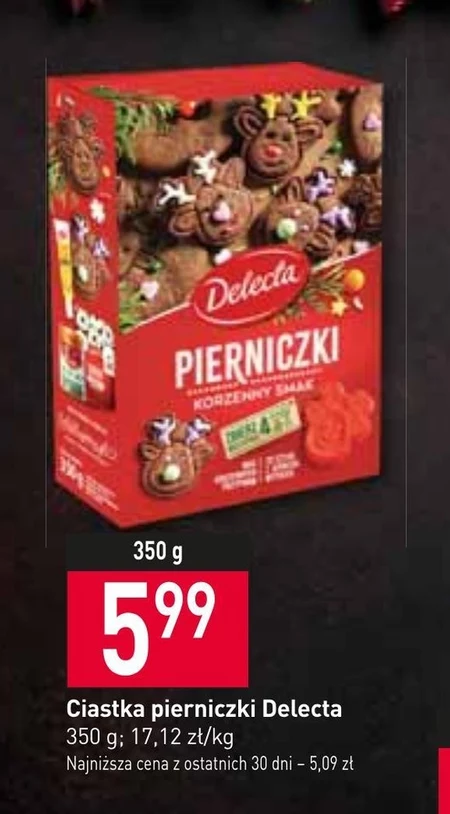 Delecta Pierniczki mieszanka do wypieku ciasta 350 g