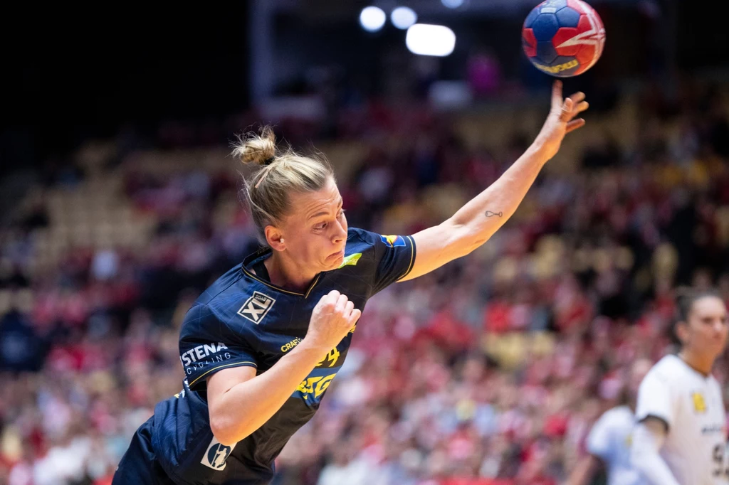 Prawoskrzydłowa reprezentacji Szwecji Nathalie Hagman Prawoskrzydłowa reprezentacji Szwecji Nathalie Hagman