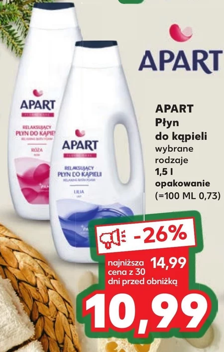 Płyn do kąpieli Apart