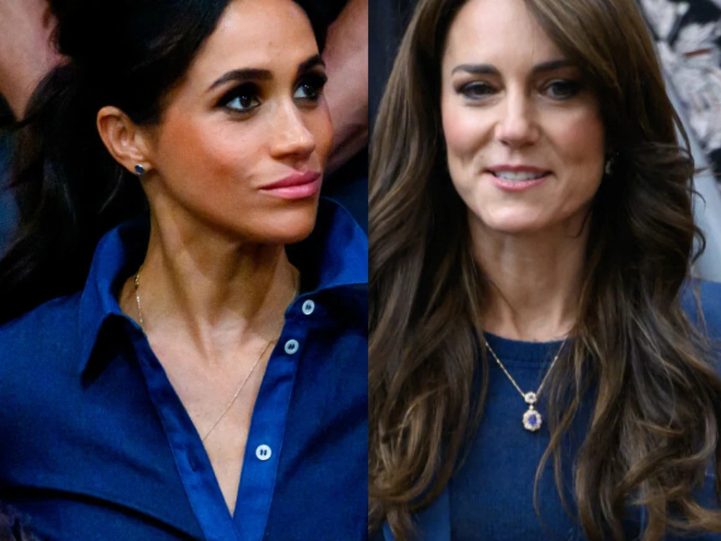 Meghan Markle znów chce przyćmić Kate. Jej świąteczna stylizacja szokuje