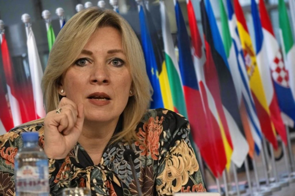 Rzeczniczka rosyjskiego MSZ Marija Zacharowa Rzeczniczka rosyjskiego MSZ Marija Zacharowa