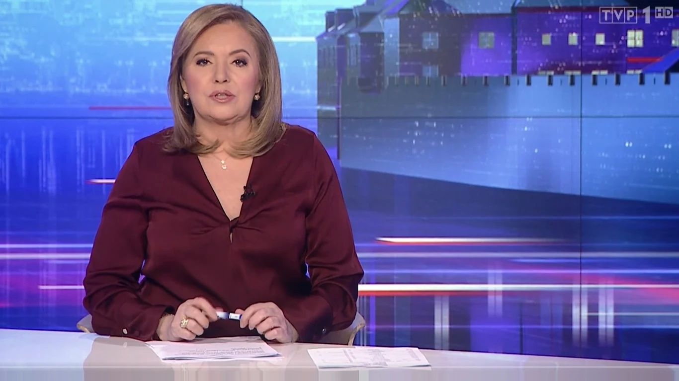 Danuta Holecka ostatni raz pojawiła się w "Wiadomościach" 8 grudnia /https://wiadomosci.tvp.pl/ Danuta Holecka ostatni raz pojawiła się w "Wiadomościach" 8 grudnia /https://wiadomosci.tvp.pl/