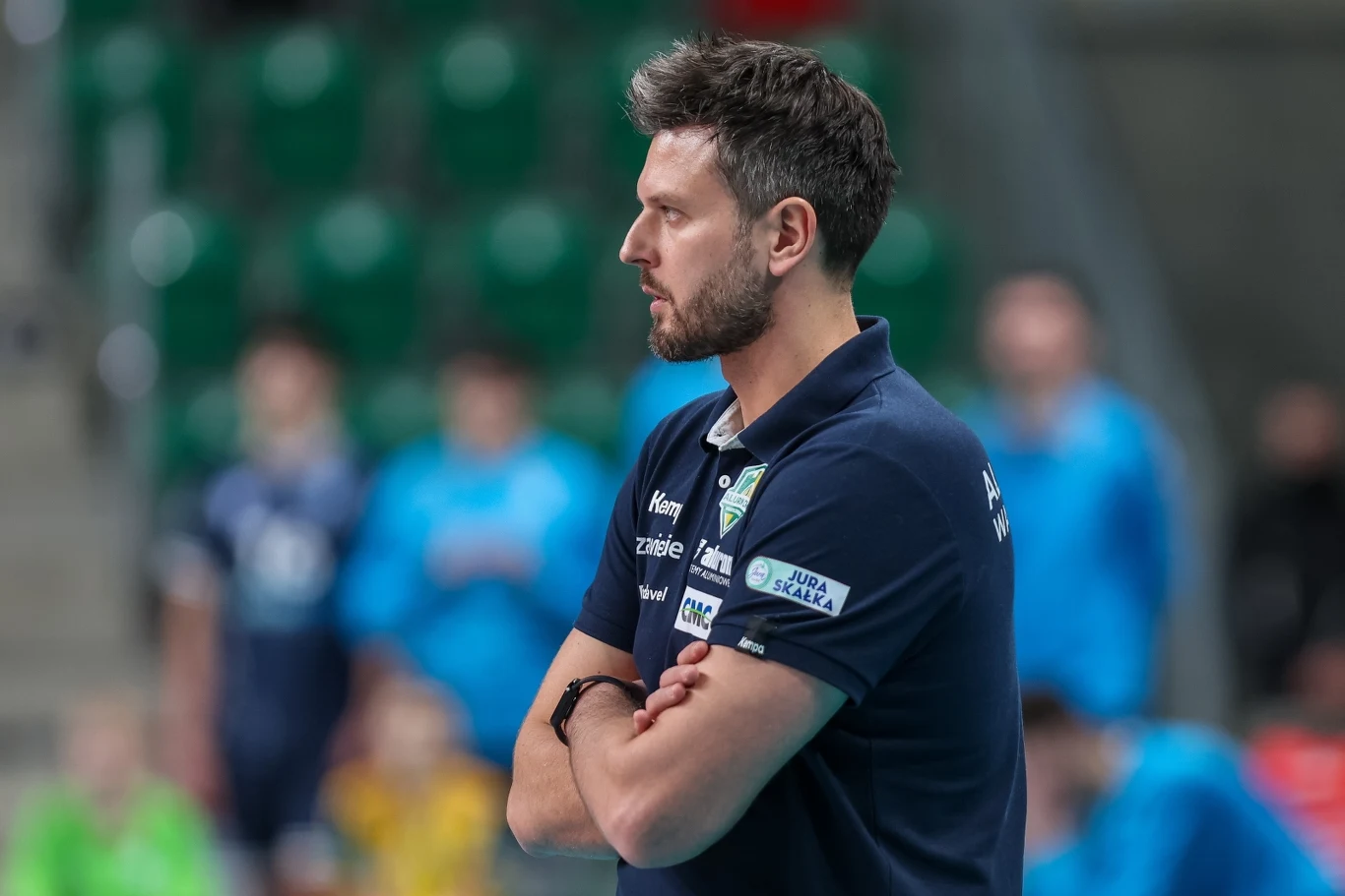 Michał Winiarski, trener Aluronu CMC Warty Zawiercie Michał Winiarski, trener Aluronu CMC Warty Zawiercie
