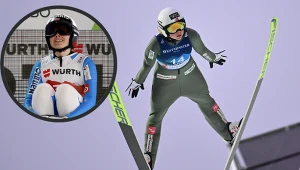 Skoki narciarskie. Na zdjęciu Maren Lundby
