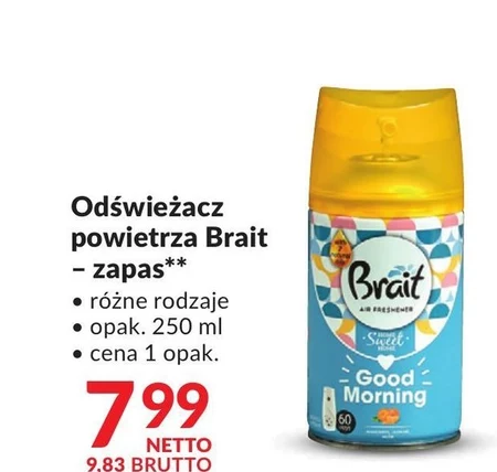 Odświeżacz Brait