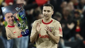 Przemysław Frankowski odebrał nagrodę dla MVP za mecz w Lidze Mistrzów