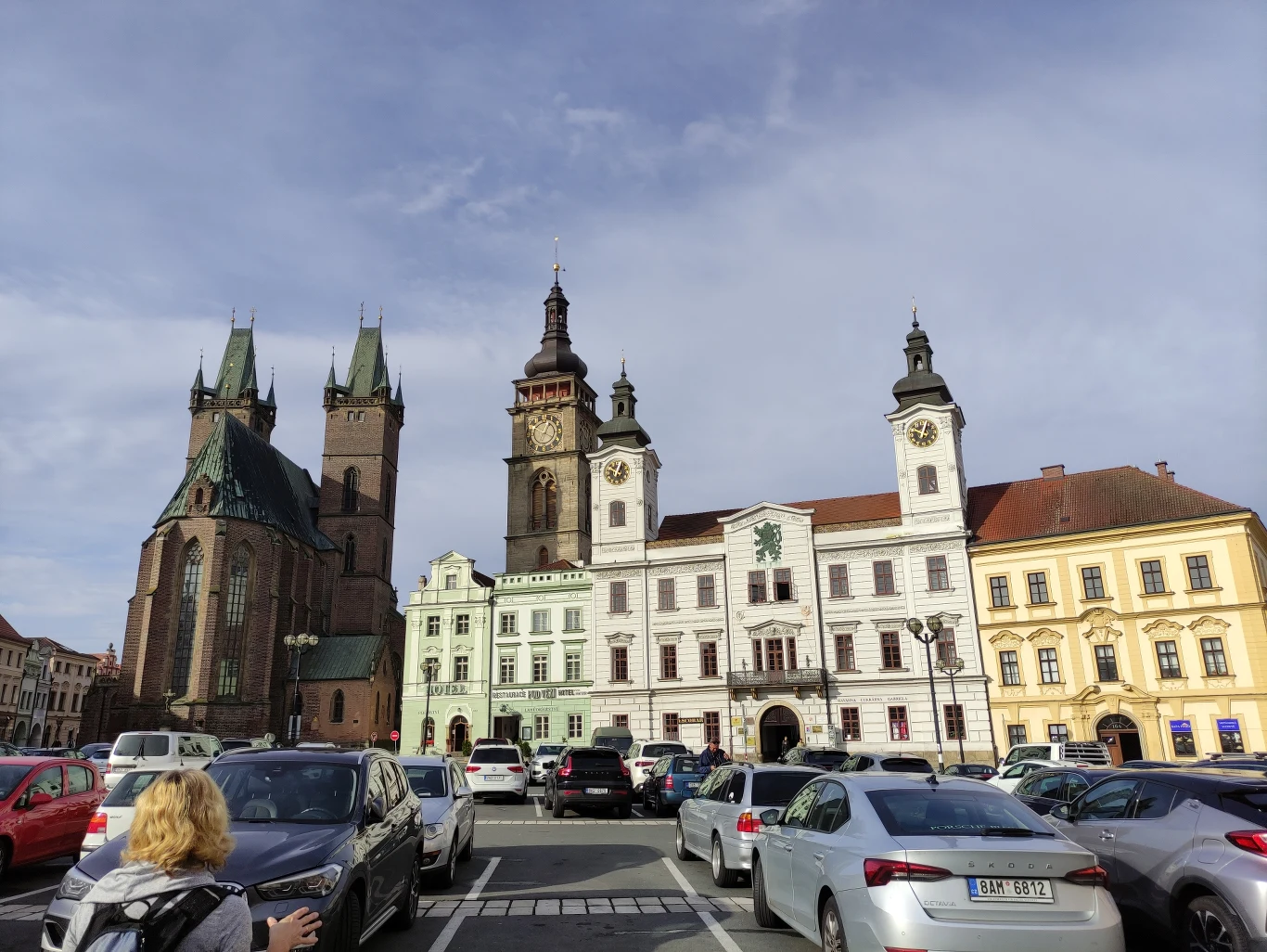 Hradec Králové - główny rynek miasta Hradec Králové - główny rynek miasta