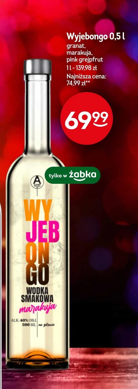 Горілка Wyjebongo