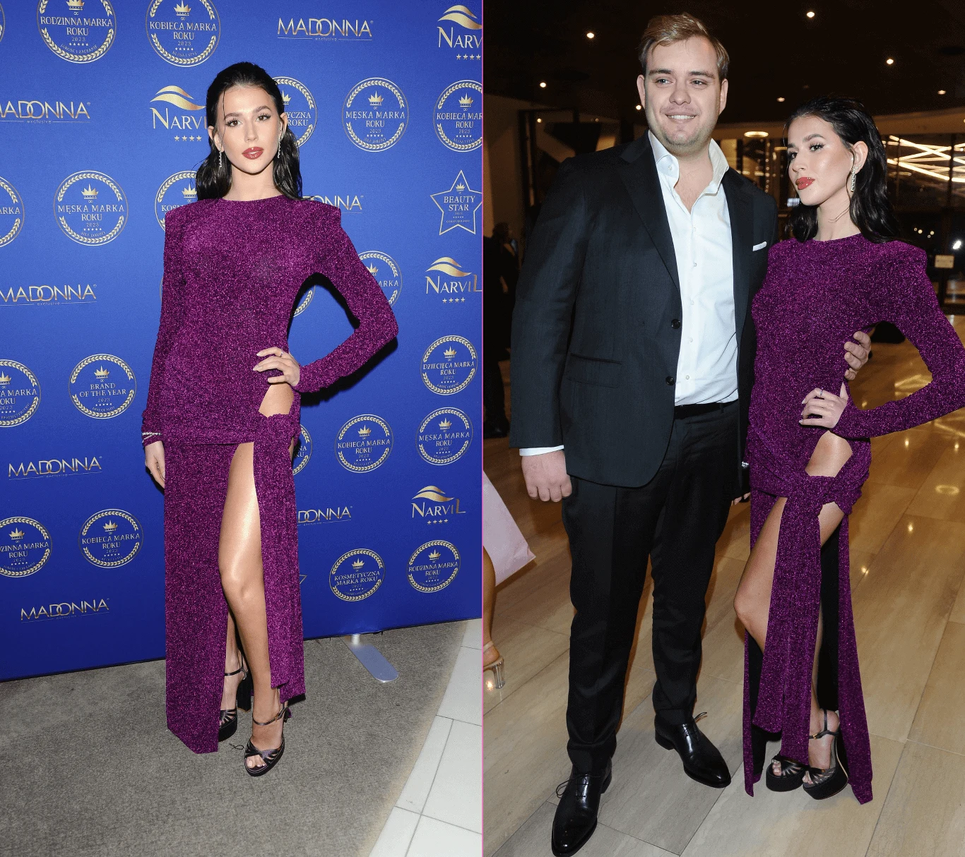 Gala Marki Roku 2023 - Roksana Węgiel i Kevin Mglej