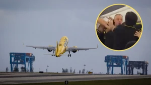 Agresywny Polak wyprowadzony z samolotu. Pobił policjanta