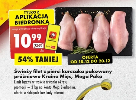 Filet z piersi kurczaka Biedronka