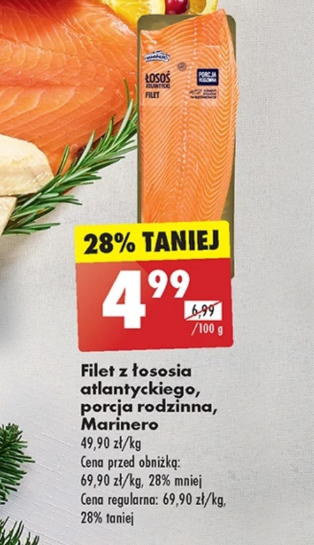 Filet z łososia Marinero