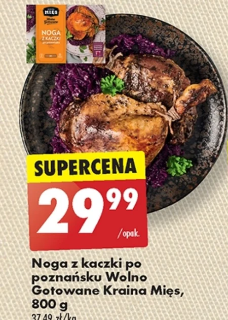 Noga z kaczki Wolno Gotowane