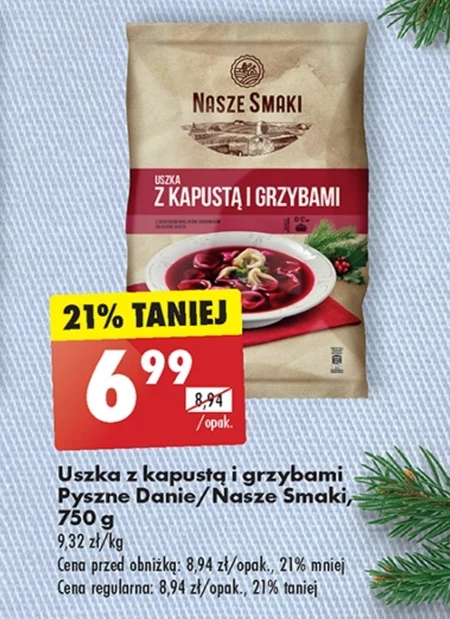 Uszka z grzybami Nasze Smaki