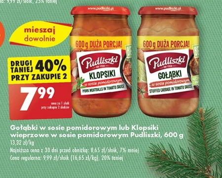 Pudliszki Gołąbki w sosie pomidorowym 600 g
