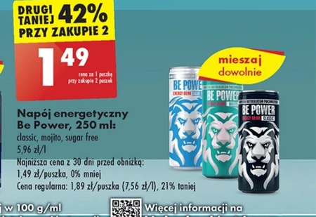 Napój energetyczny Be Power