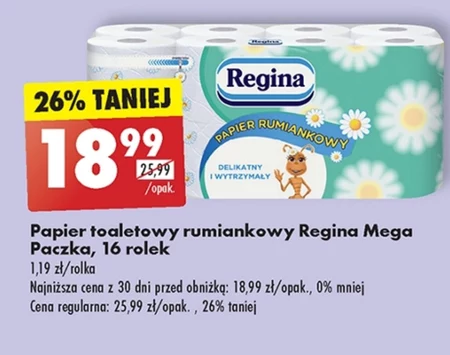 Regina Papier Rumiankowy 16 rolek