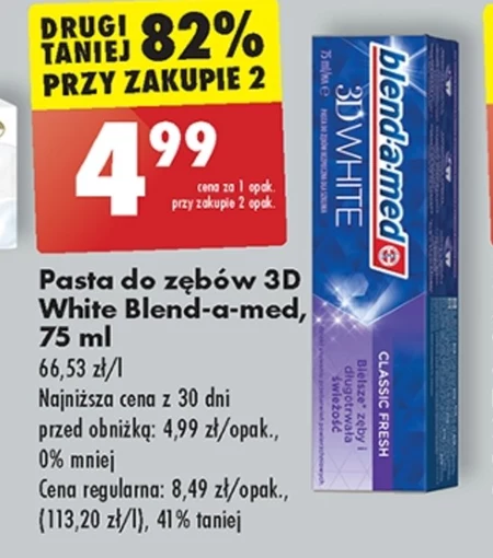 Blend-a-med 3D White Delicate White Pasta do zębów 75 ml
