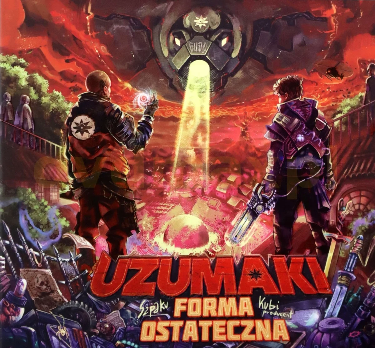 Okładka albumu "Uzumaki forma ostateczna" Okładka albumu "Uzumaki forma ostateczna"
