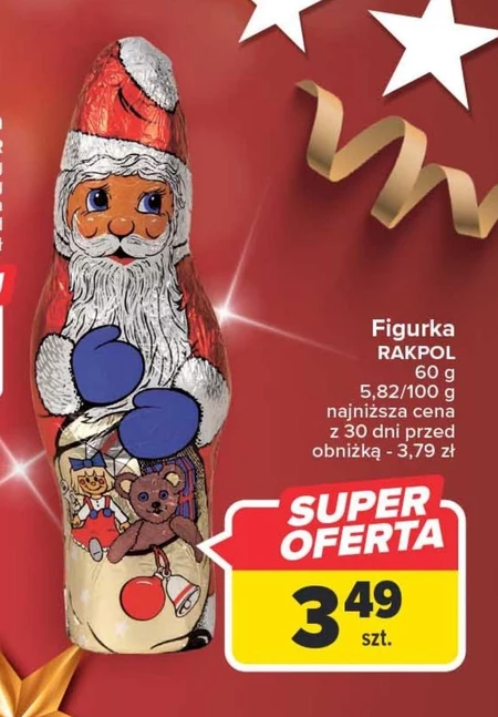 Figurka czekoladowa Rakpol