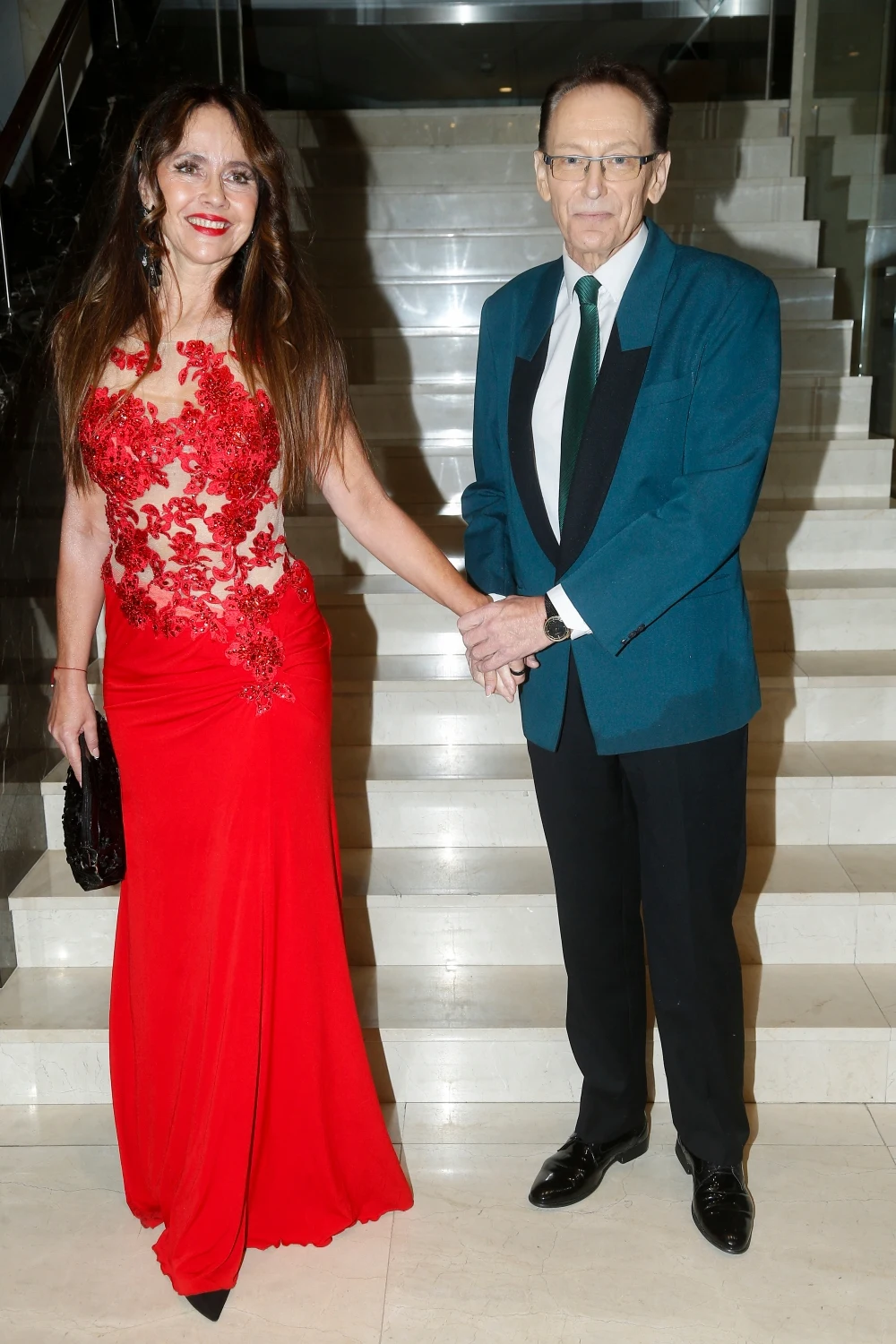 Jacek Borkowski z narzeczoną