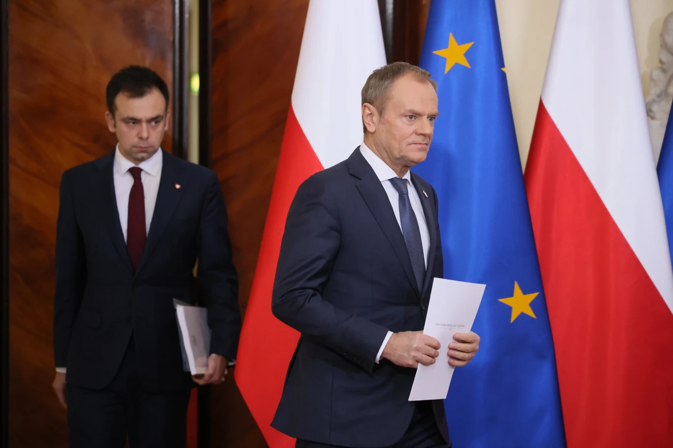 Andrzej Domański i Donald Tusk Andrzej Domański i Donald Tusk