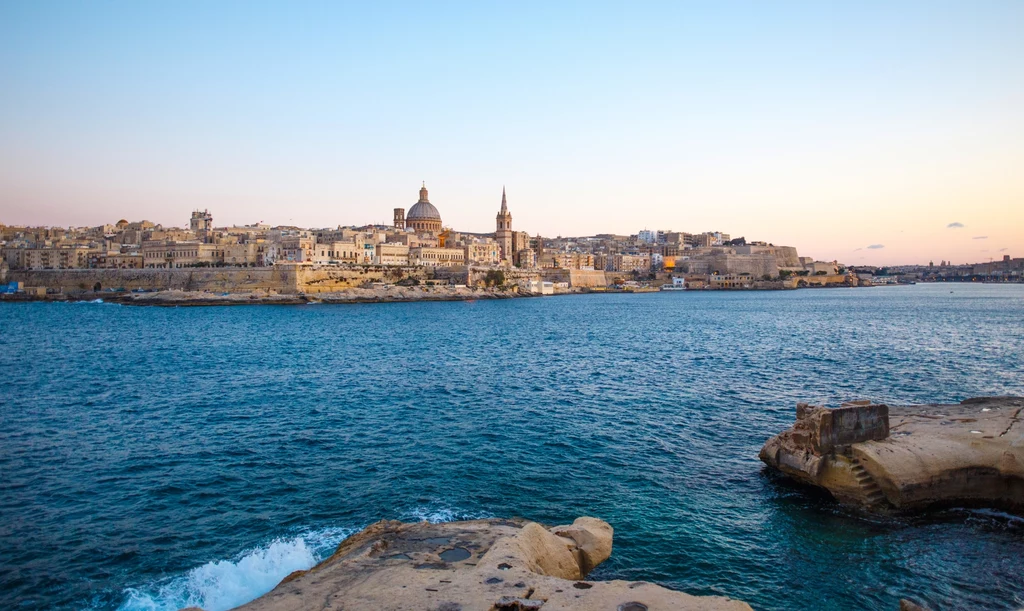 Widok na miasto Valletta
