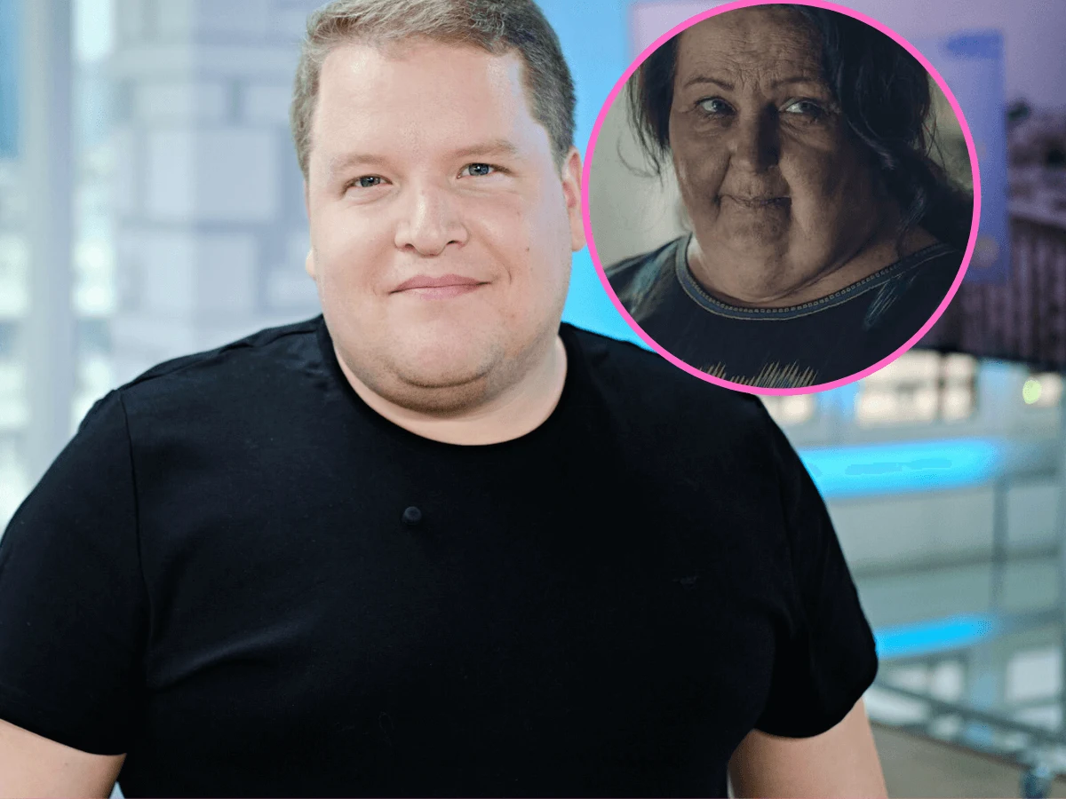 Komik zażartował z wyglądu Dymnej Komik zażartował z wyglądu Dymnej