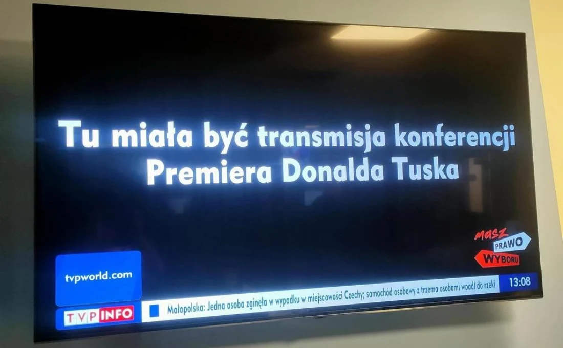 Plansza TVP Info z wtorku 19 grudnia Plansza TVP Info z wtorku 19 grudnia