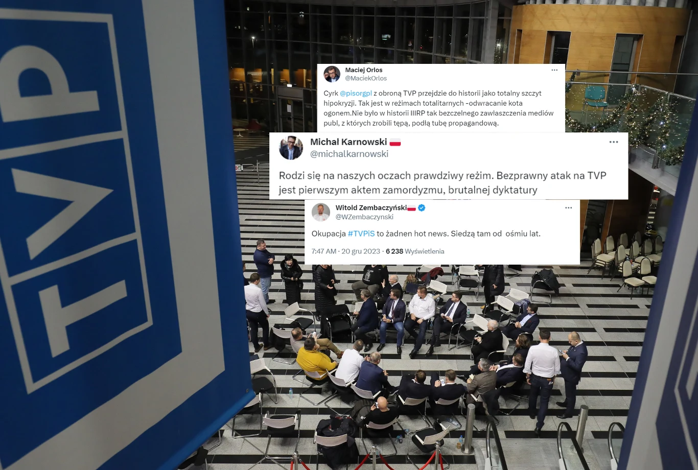 Fala komentarzy w sieci. Posłowie PiS "pilnują" mediów publicznych Fala komentarzy w sieci. Posłowie PiS "pilnują" mediów publicznych