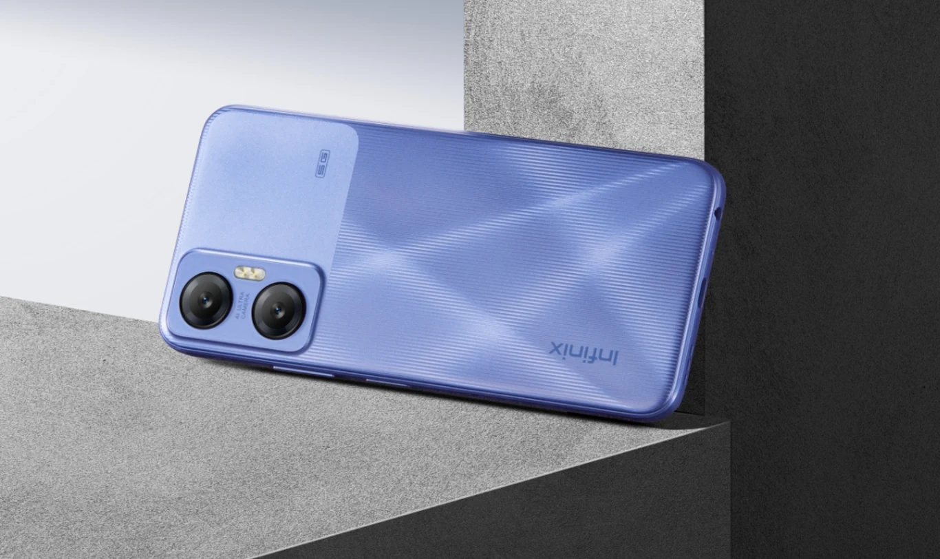 Infinix Hot 20 5G to telefon skrojony budżetowo, ale o dużej wydajności Infinix Hot 20 5G to telefon skrojony budżetowo, ale o dużej wydajności